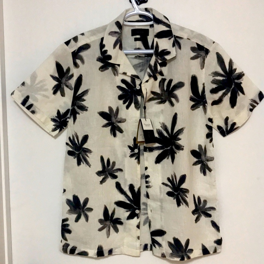 NWT Porter & Ash linen shirt